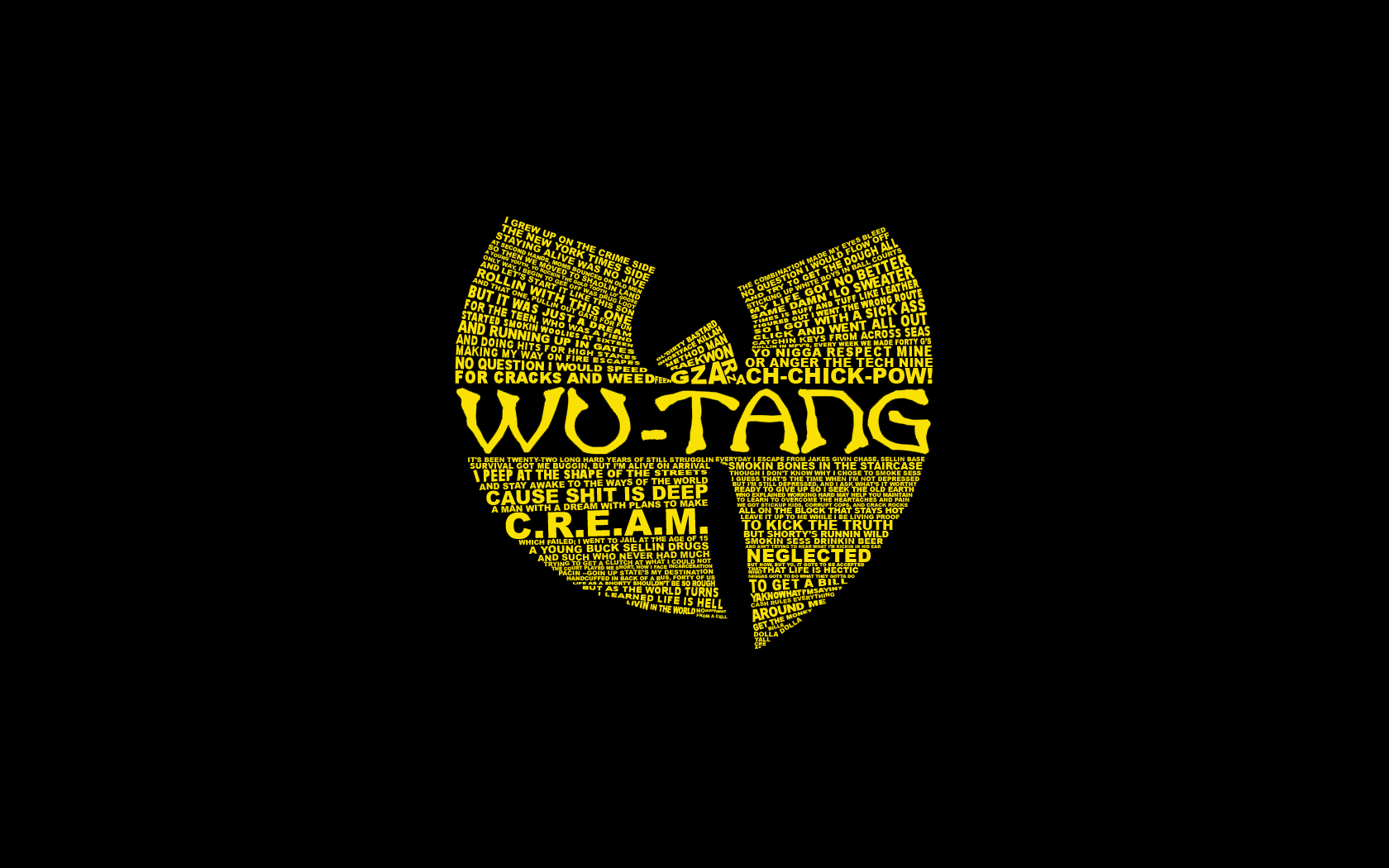 Wu tang clan logo hip hop hd wallpaper - bullshft - oh my god