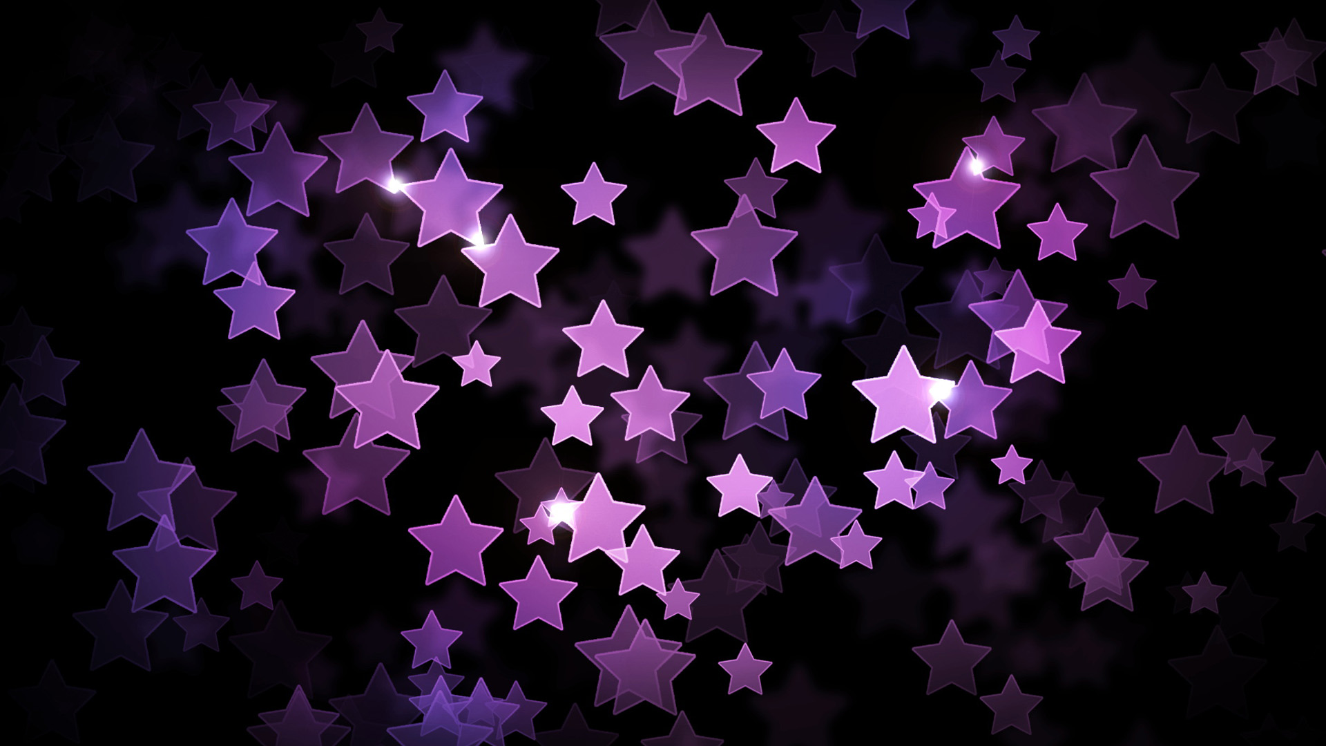 Purple Stars Wallpapers
