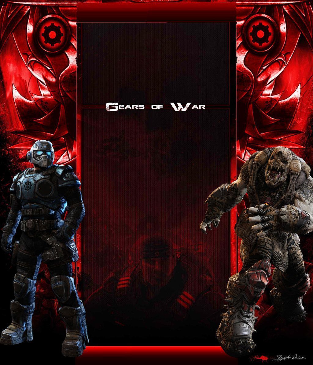 Gears of War YouTube background by SpiderVicious on DeviantArt