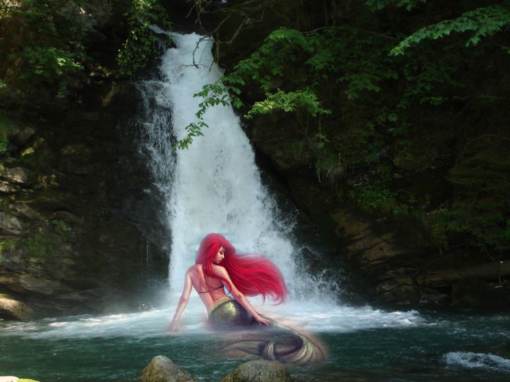 Fantasy Art Mermaids Fantasy Mermaid Wallpaper / Background 2592 x