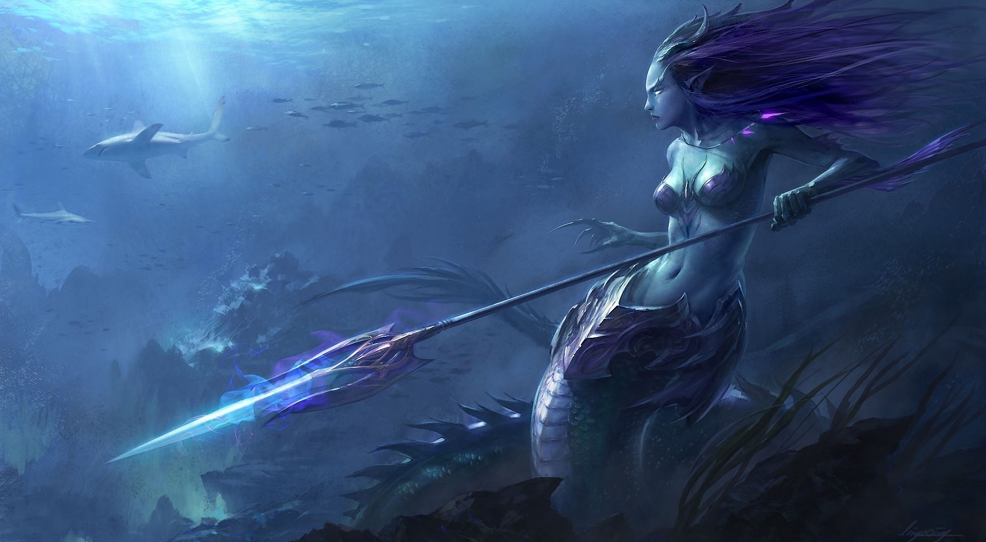 137 Mermaid HD Wallpapers | Backgrounds - Wallpaper Abyss - Page 3