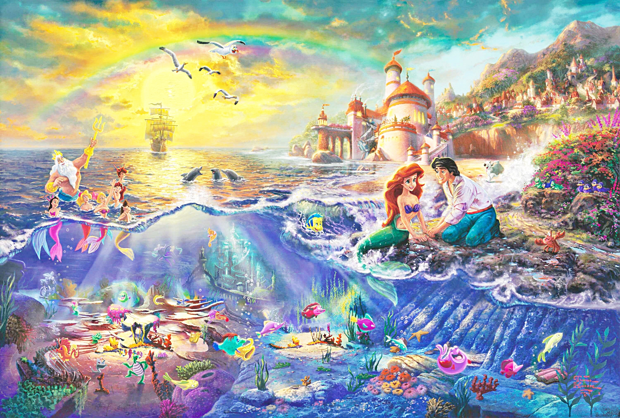 The Little Mermaid HD Wallpapers and Backgrounds
