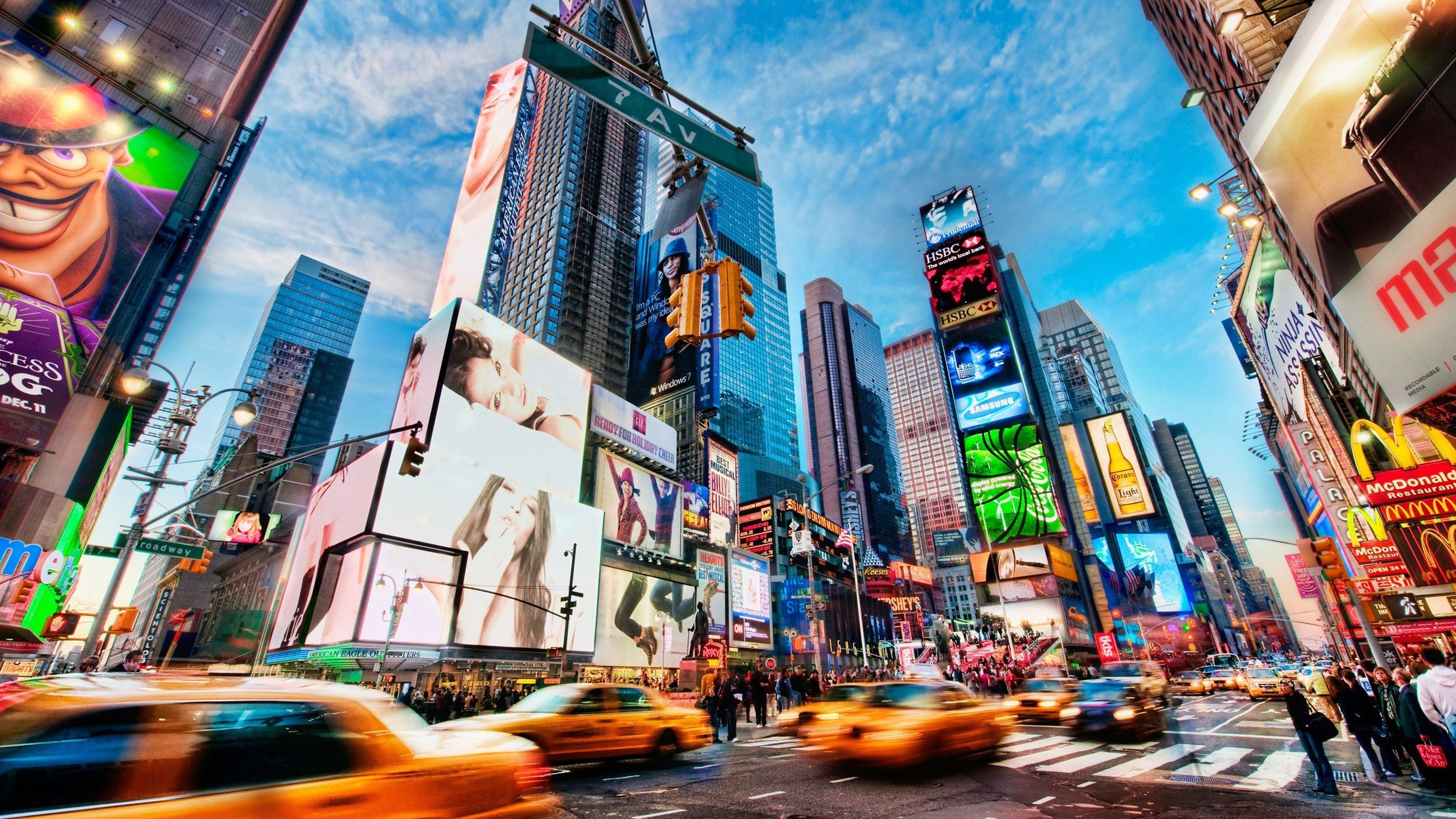 New York City Times Square UHD 4K Wallpaper | 4K Wallpaper - Ultra ...