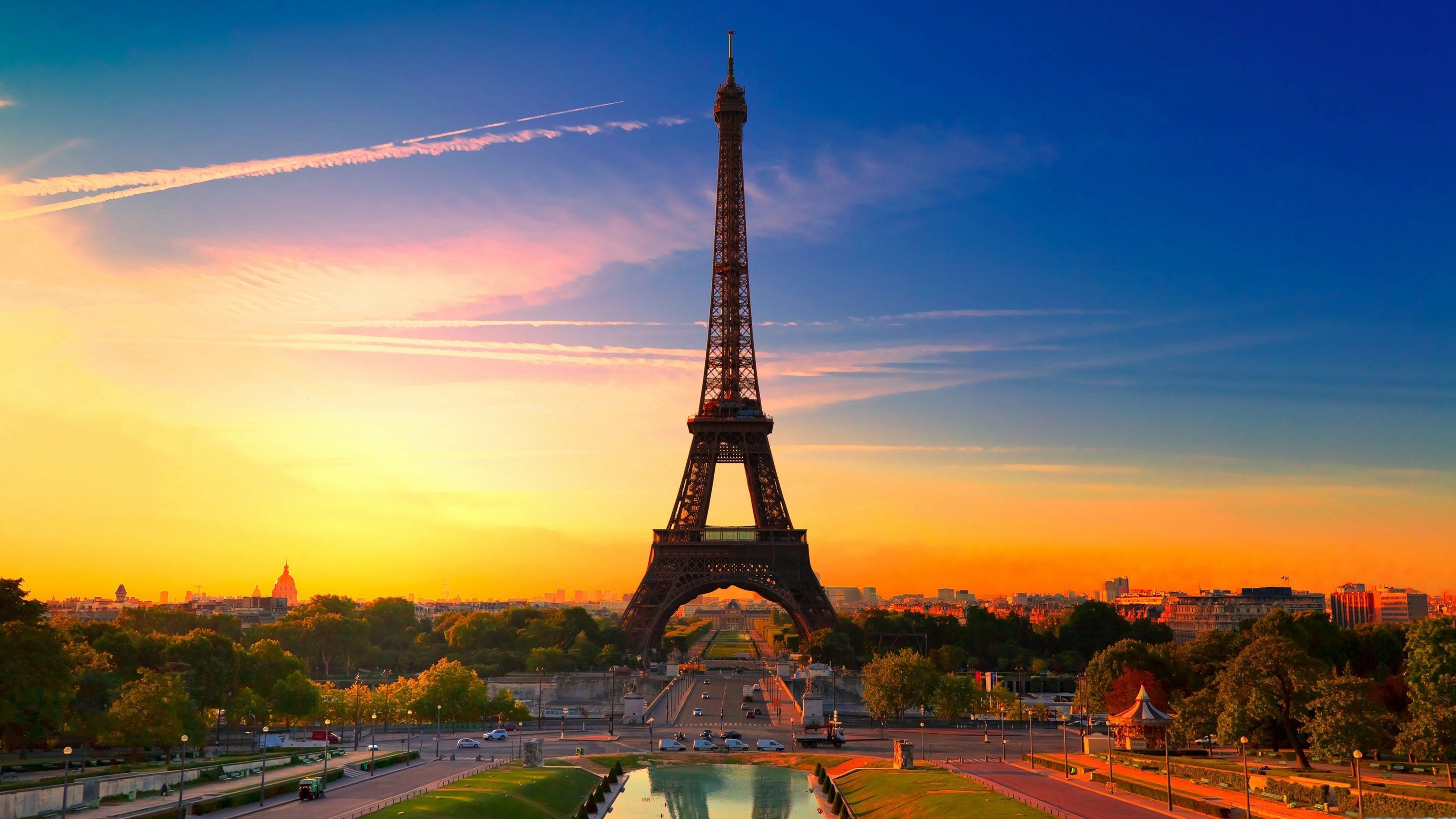 Eiffel Tower Paris 4K Ultra Hd Awe-inspiring Wallpaper Free HD ...