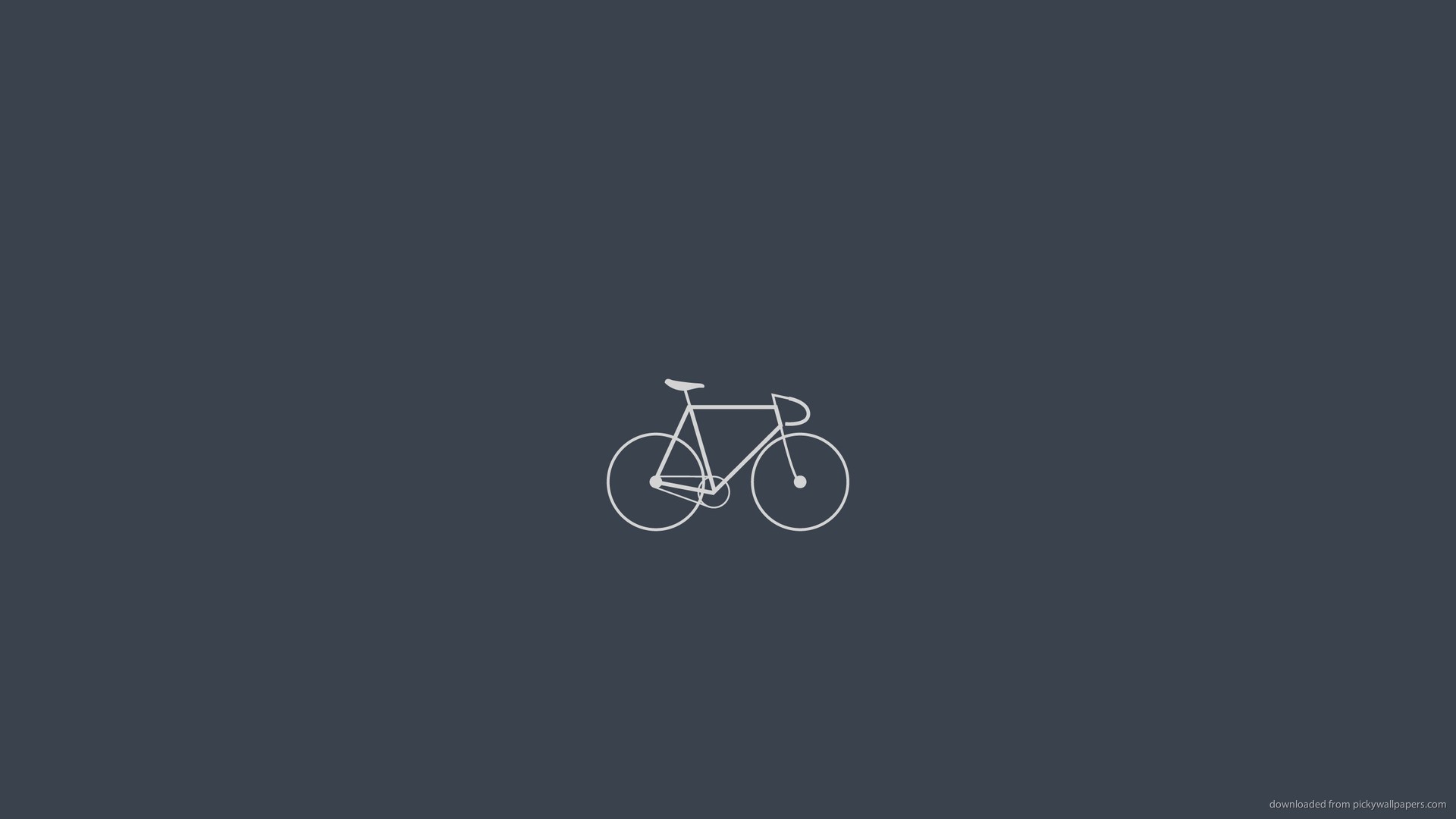 Download 1920x1080 Minimalistci Fixed Gear Bike Wallpaper