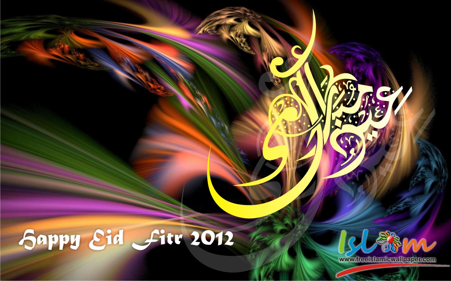 Eid ul Fitr Greetings | Happy Eid Mubarak HD Desktop Wallpapers ...