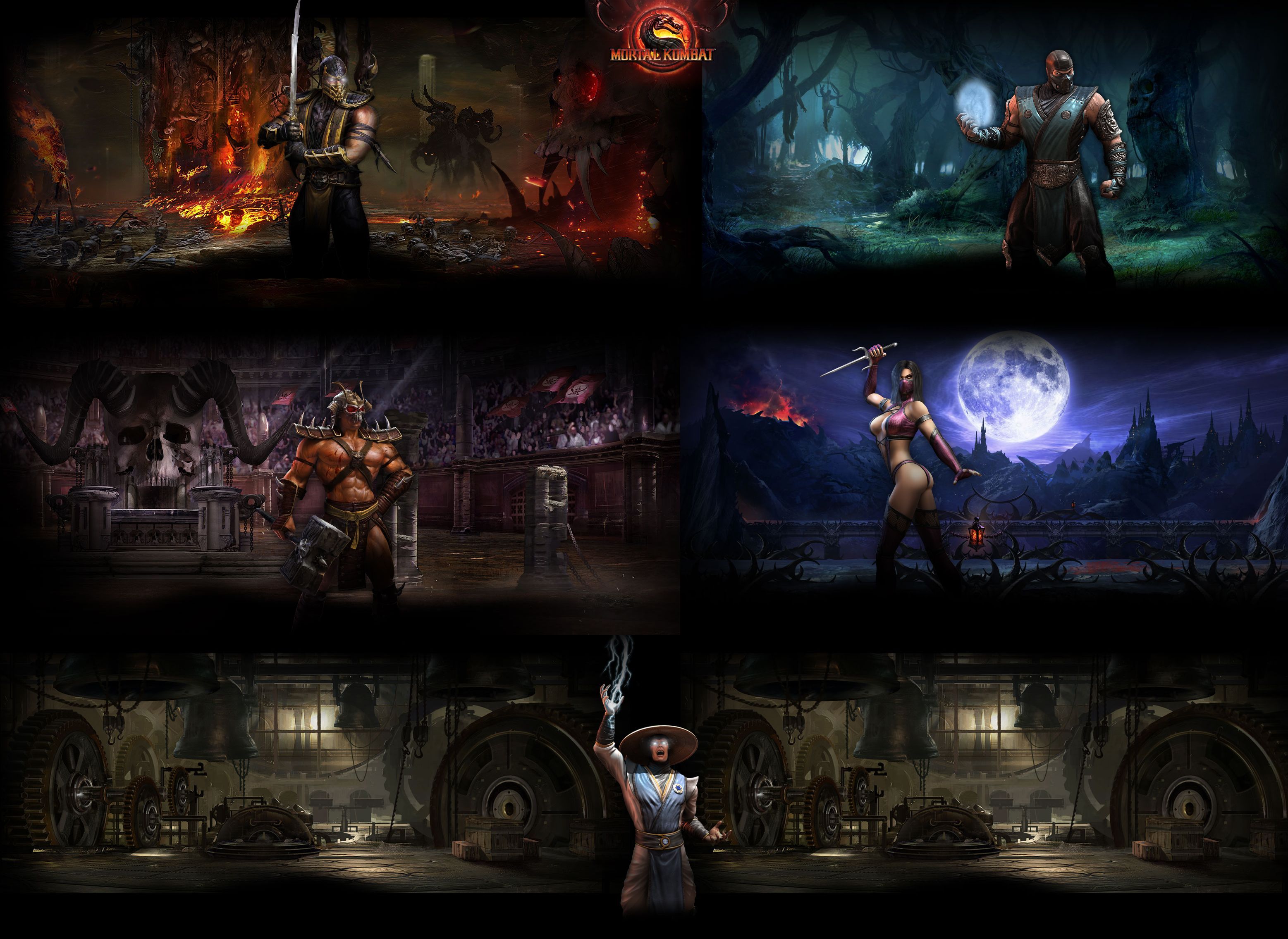 Mortal Kombat 9 Wallpaper 2 by father12345 on DeviantArt
