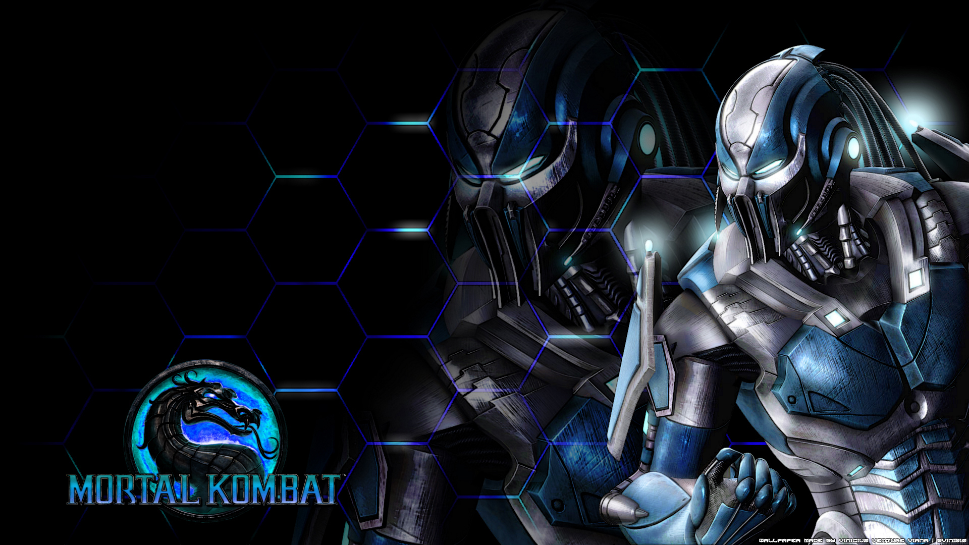 Mortal Kombat 9 Cyber Sub Zero - wallpaper.