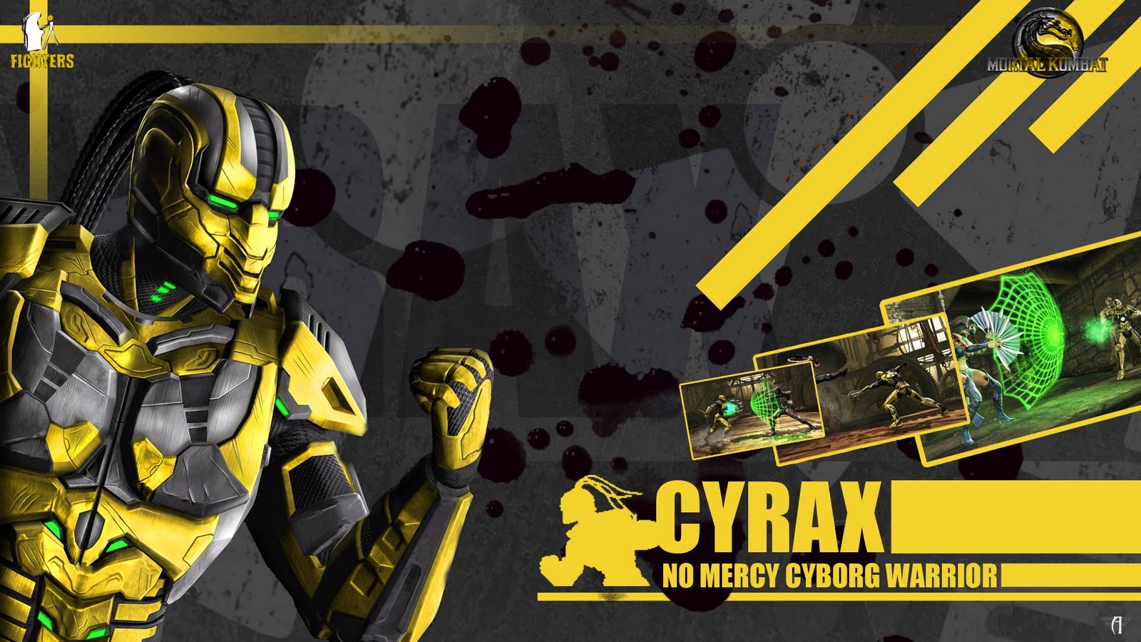 Cyrax Mortal Kombat 9 Wallpaper