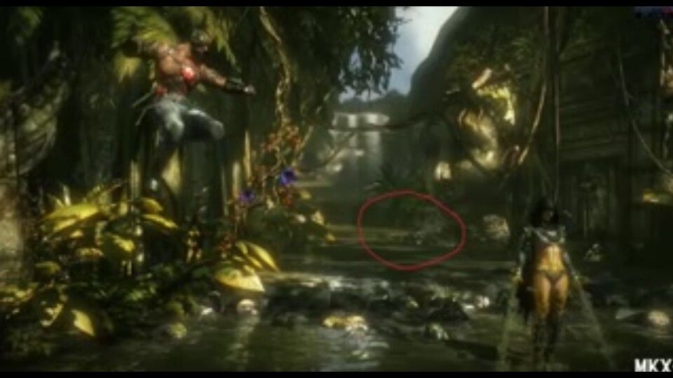 crocodile in Mortal Kombat X stage background? by ...