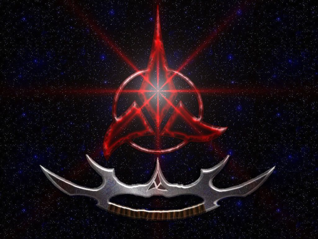 IMAGE | klingon symbol wallpaper