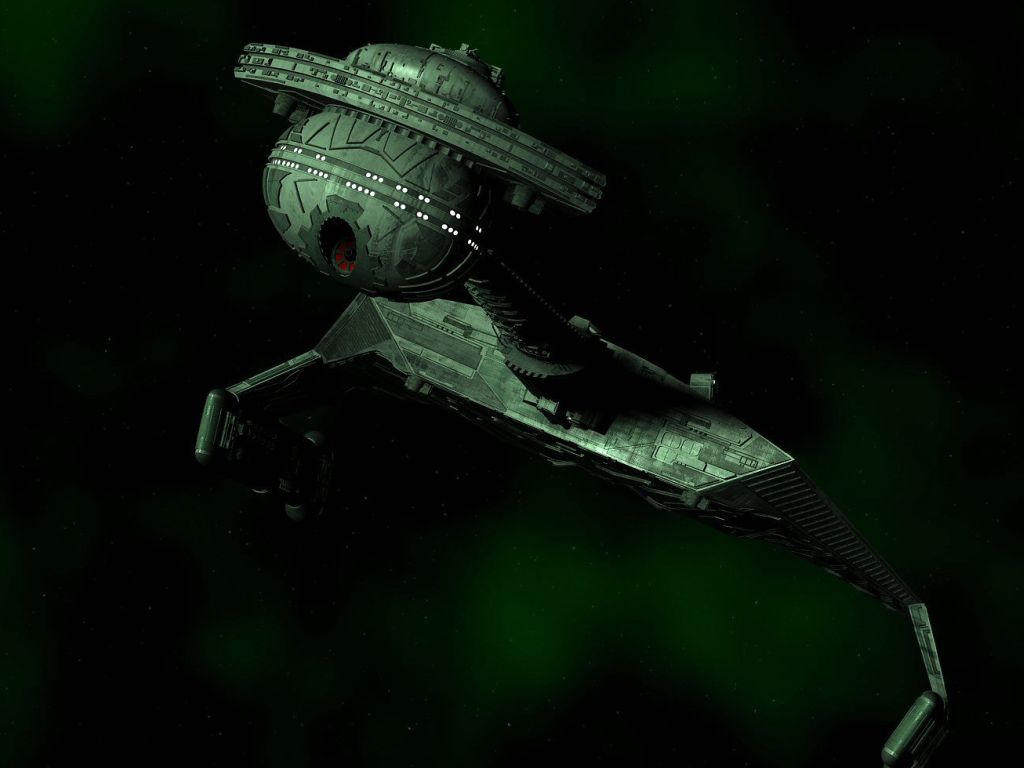Star Trek Klingon Battlecruiser Wallpaper