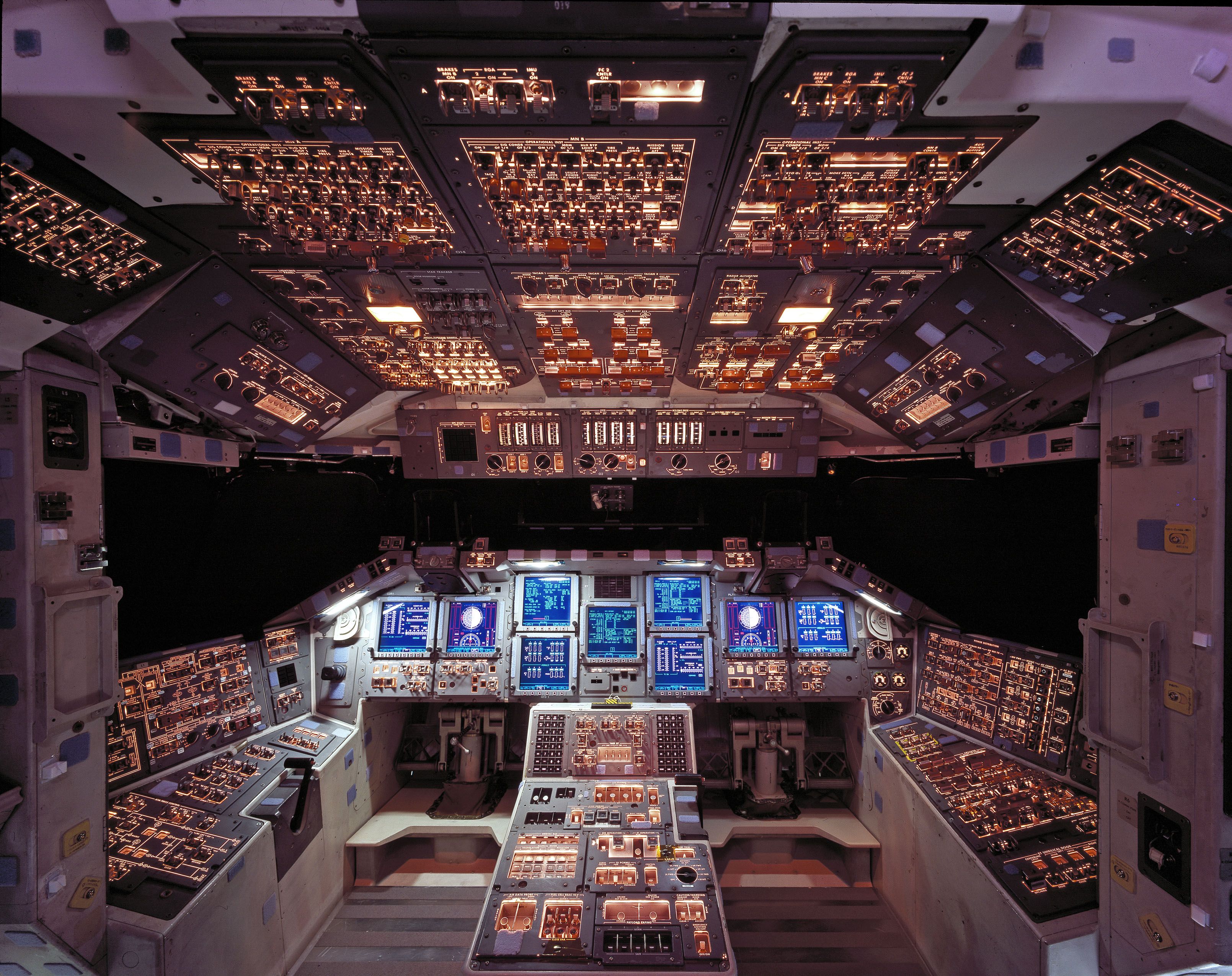 Space Shuttle Cockpit Wallpaper - Pics about space