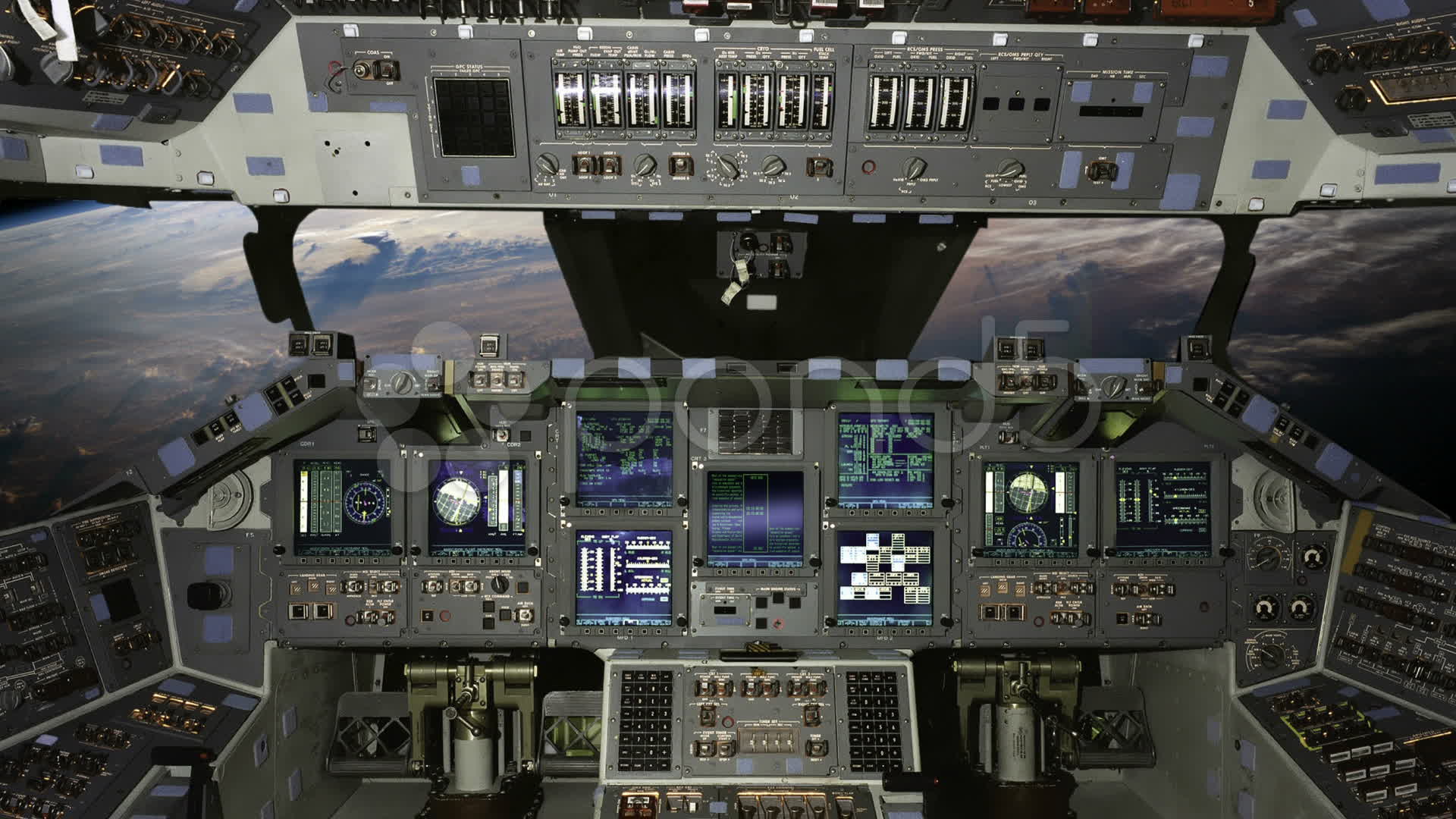 Space Shuttle Cockpit Wallpaper - Pics about space