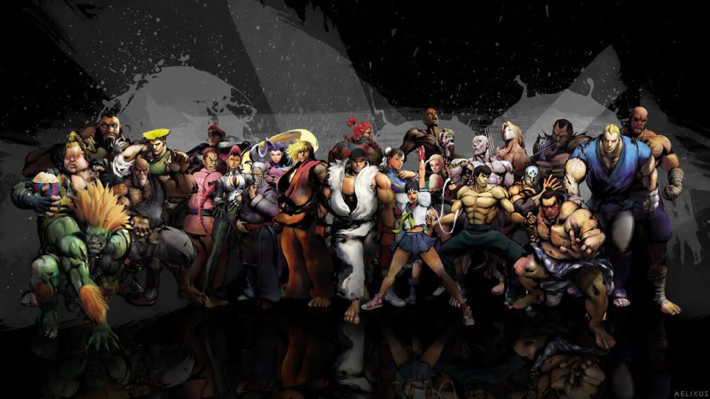 Street Fighter IV wallpaper [Aelixus]