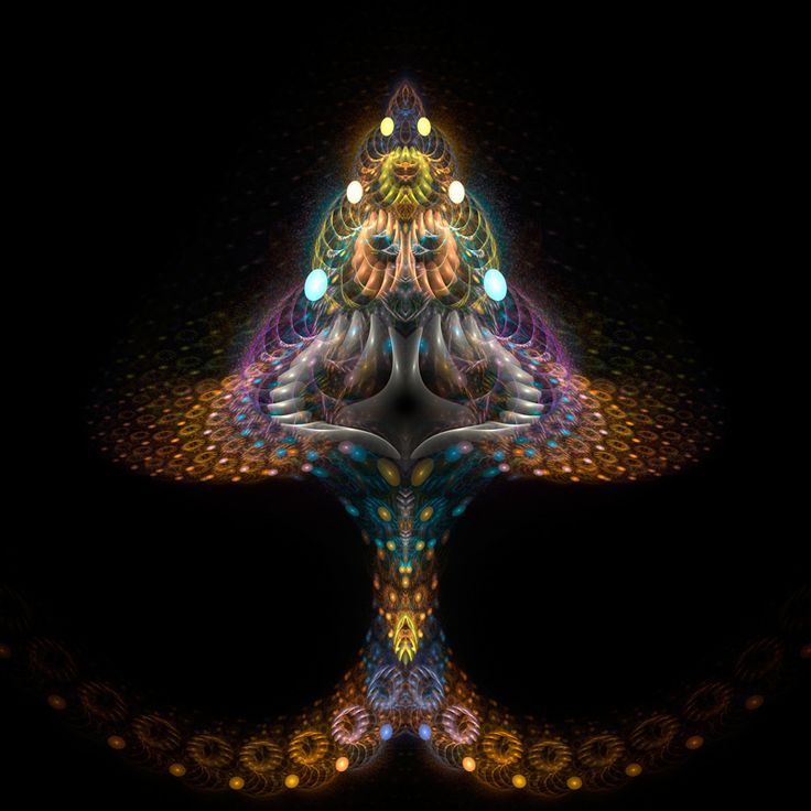 Psychedelic Mushroom Wallpaper Magic mushroom by pumayana