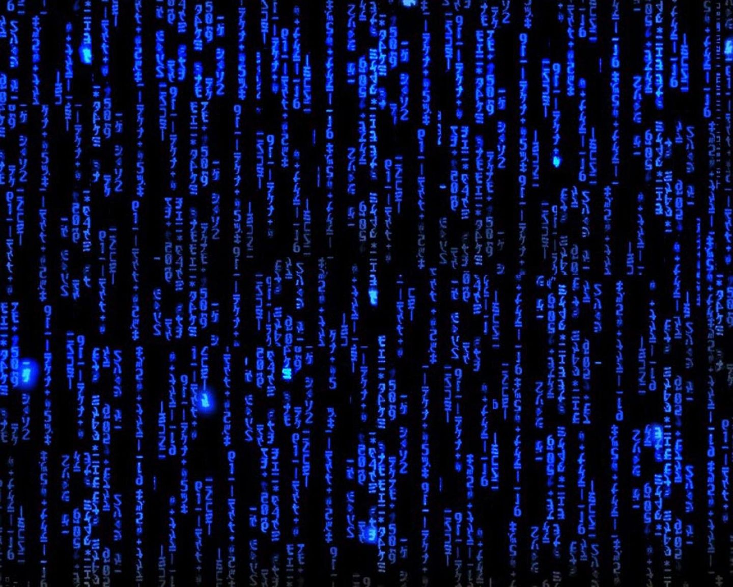 24061) Blue Matrix Mobile Wallpaper - WalOps.com