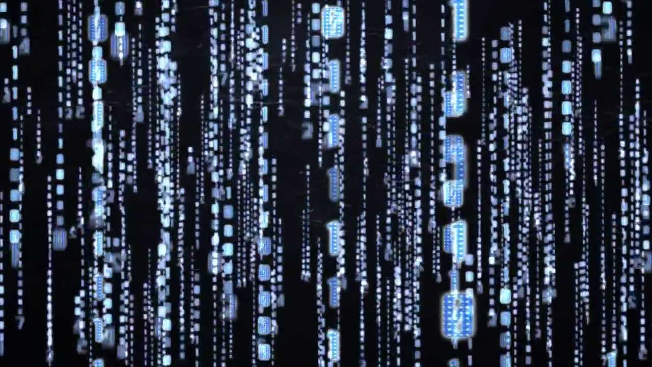 3D Matrix Code Blue [HD] - Enter the Matrix! - YouTube