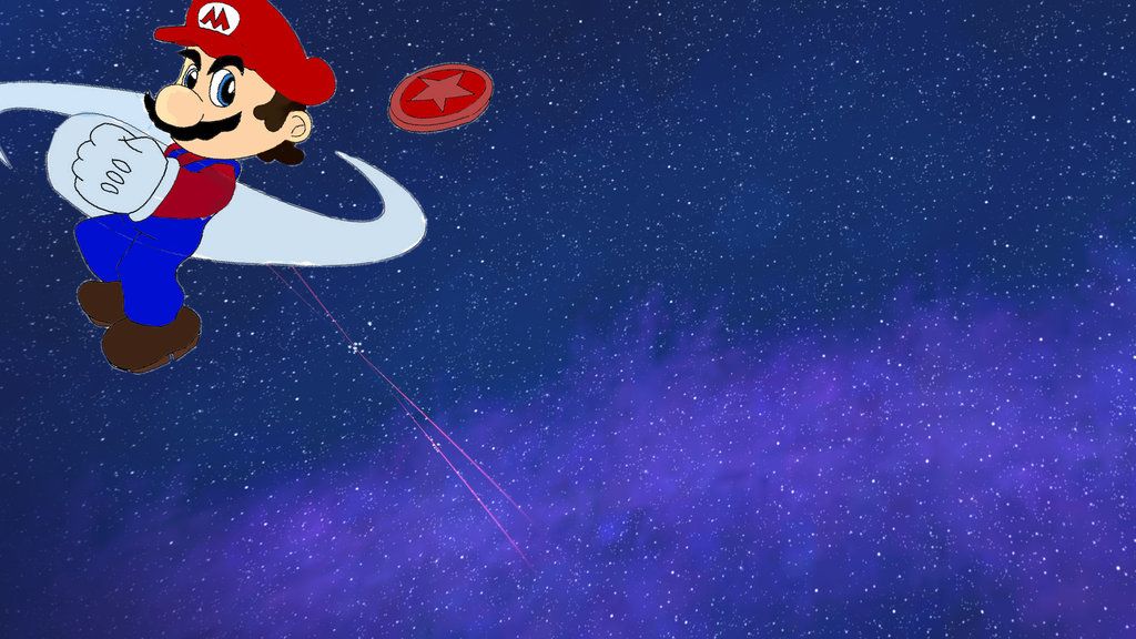 Super Mario Galaxy Background by Macspego on DeviantArt