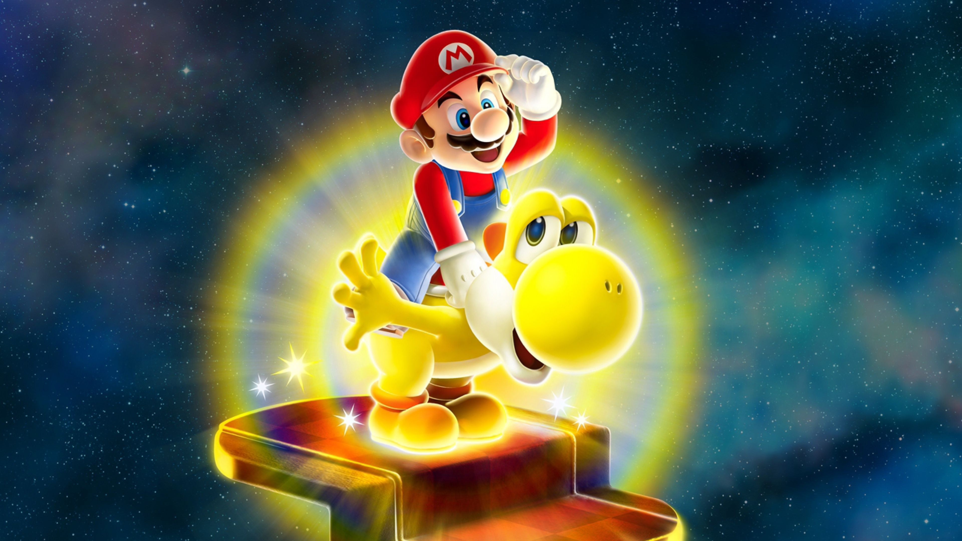 Super Mario Galaxy Backgrounds.