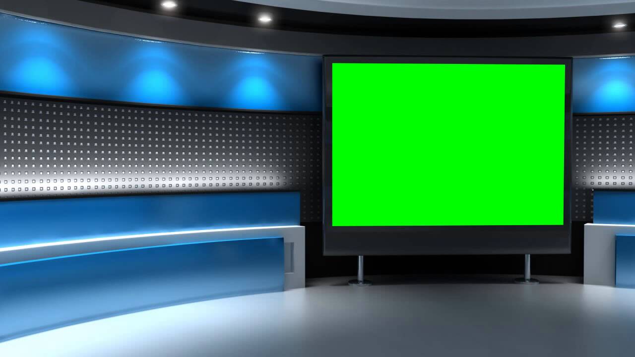 studio background in green screen free stock footage - YouTube