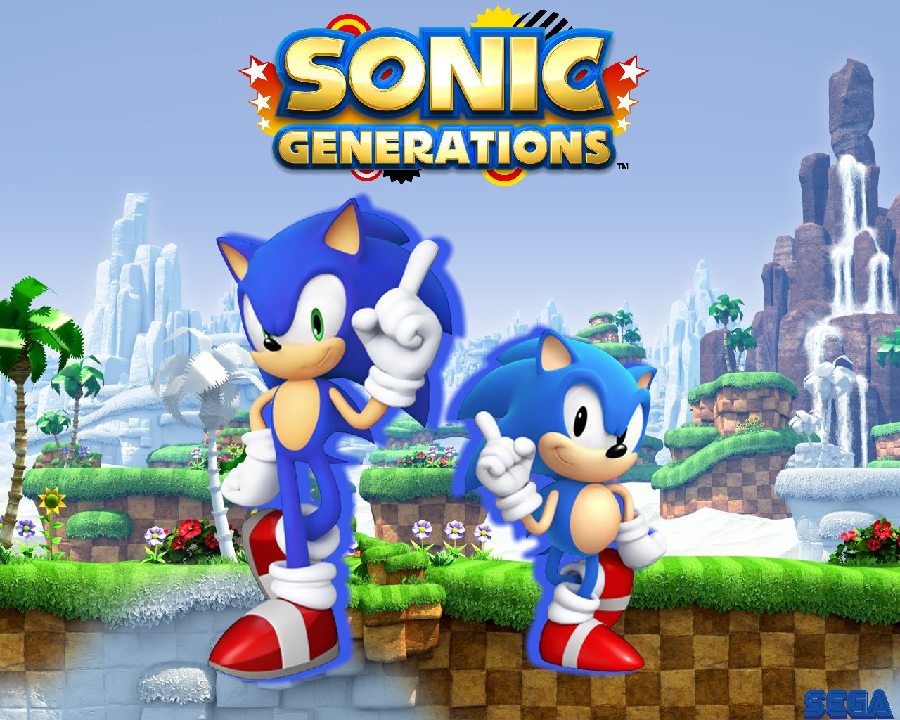 Sonic Generations Wallpaper - 1280x1024 by TauSakes on DeviantArt