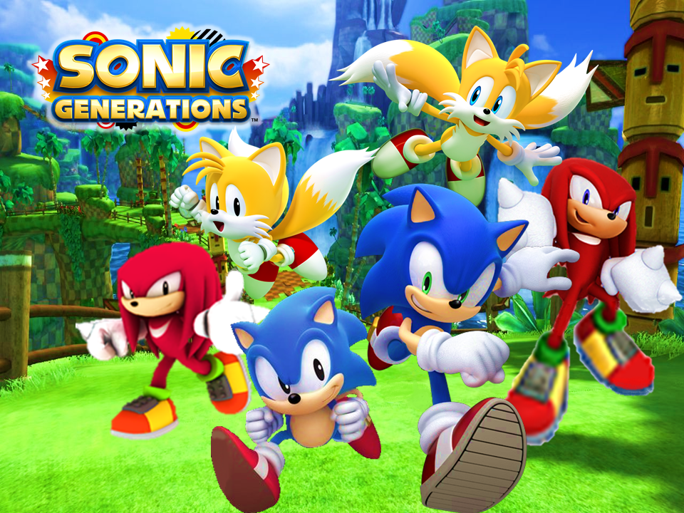 Sonic Generations Classic and Modern Wallpaper 1 by 9029561