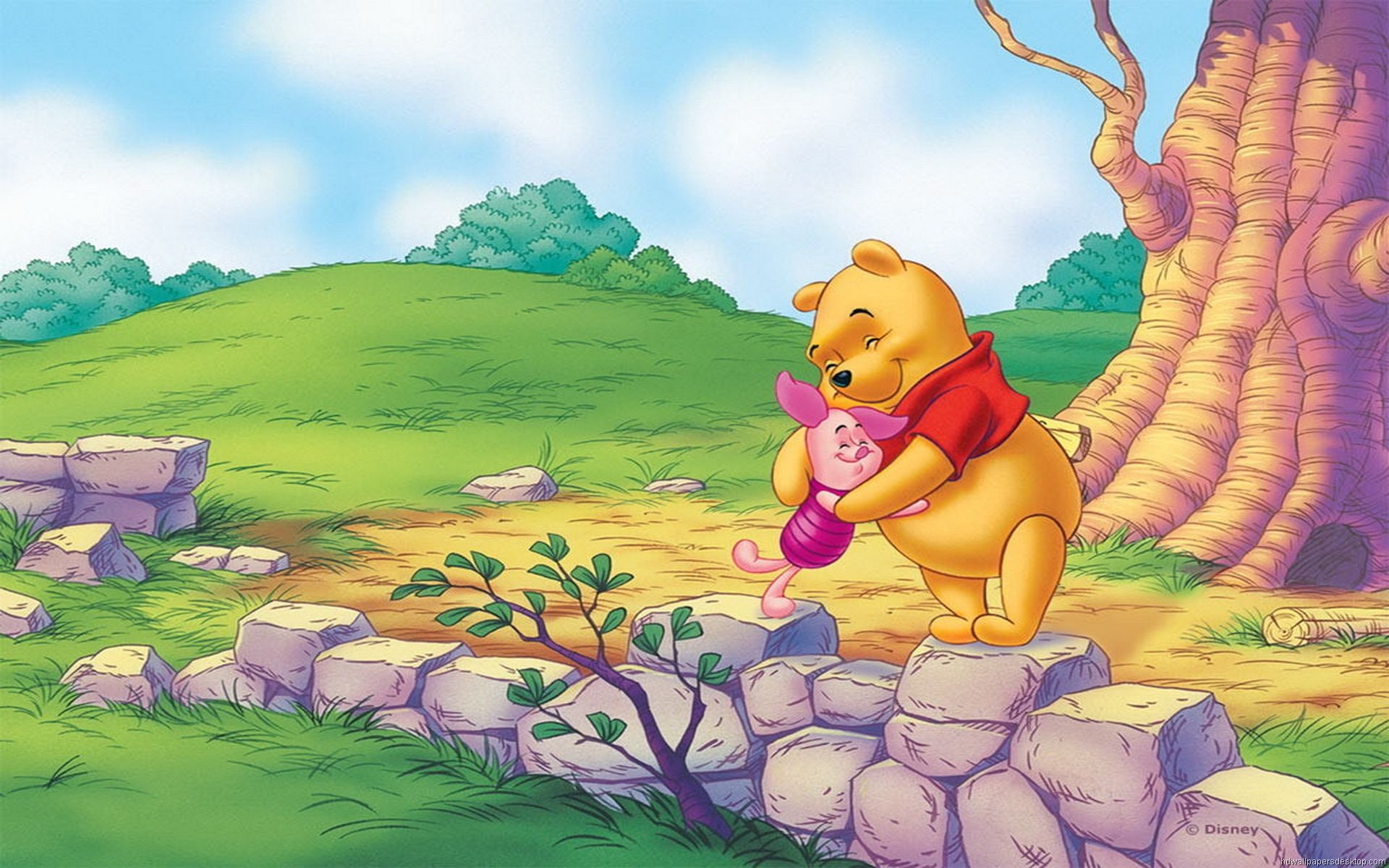 Winnie the Pooh Background Wallpapers | WIN10 THEMES