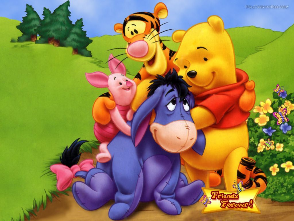 Winnie the Pooh and Friends Cartoon HD Wallpaper for iPod ...