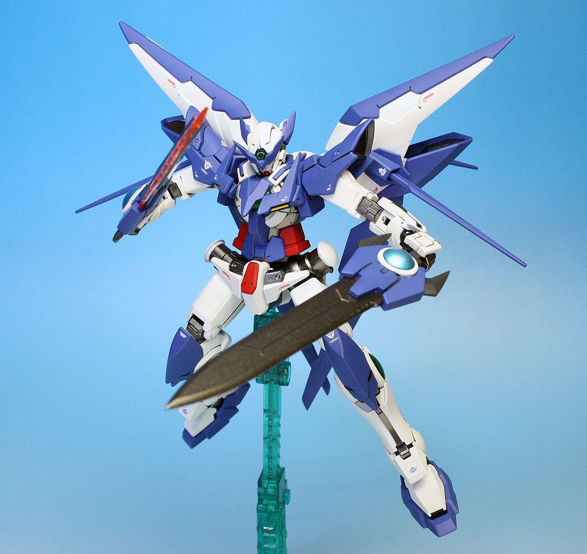 HGBF 1/144 Gundam Amazing Exia Trans-Am Booster: Latest Work by ...