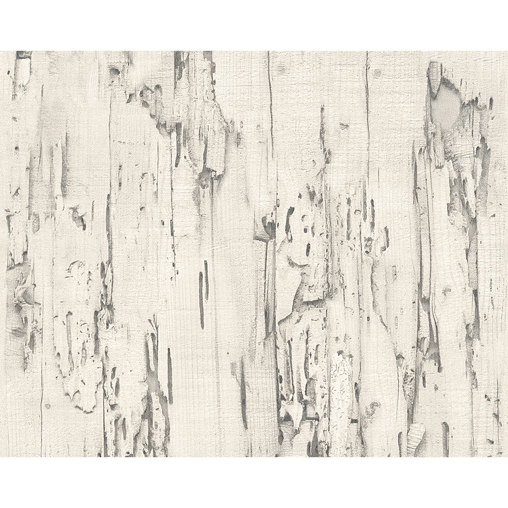AS Creation Distressed Beech Wood Bark Faux Effect Wallpaper 954022