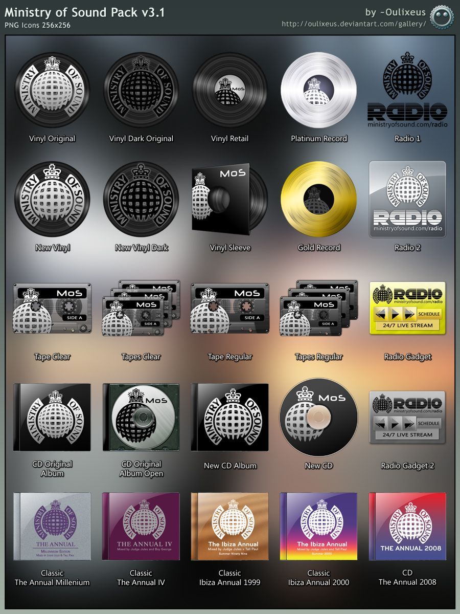 Ministry of Sound Pack v3.1 by Oulixeus on DeviantArt