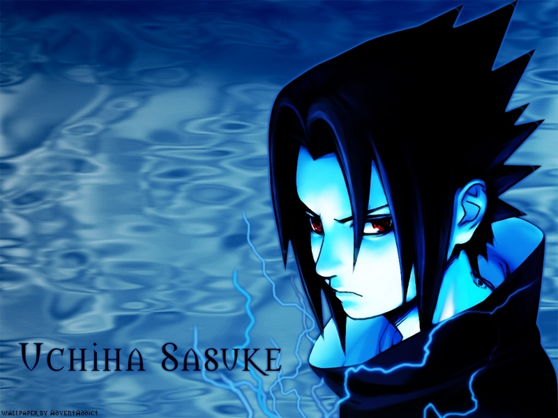 Uchiha Sasuke Face Wallpaper