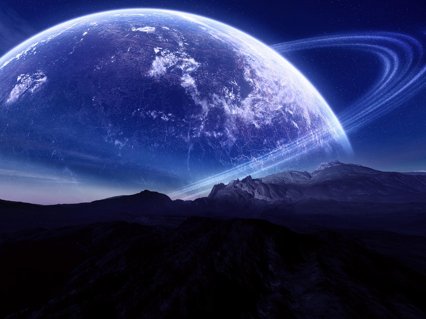 Gallery for - universe planets wallpaper
