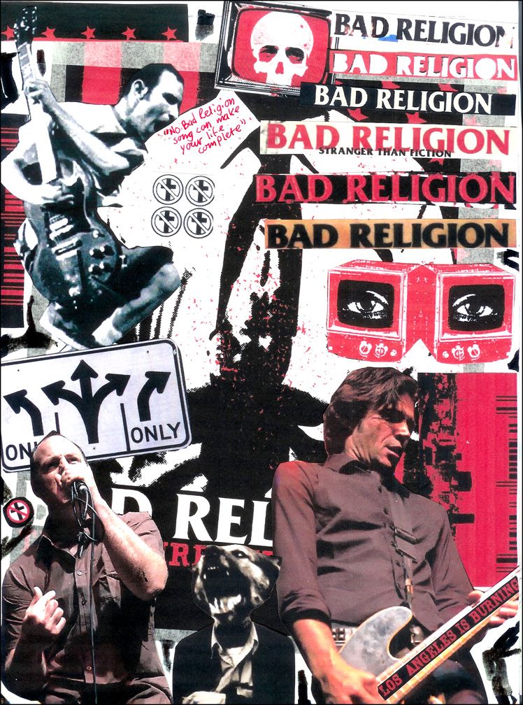 DeviantArt: More Like Stencil: Bad Religion by Mascimo