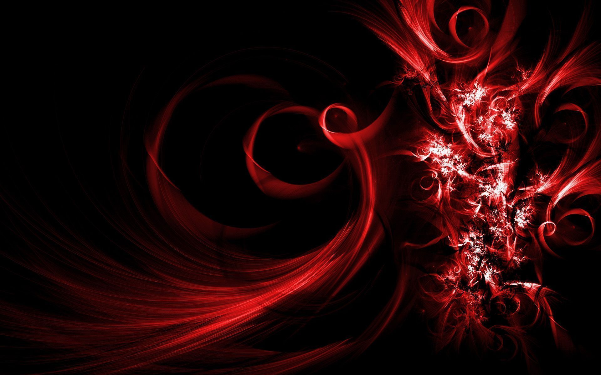 Dark Red Abstract - wallpaper.