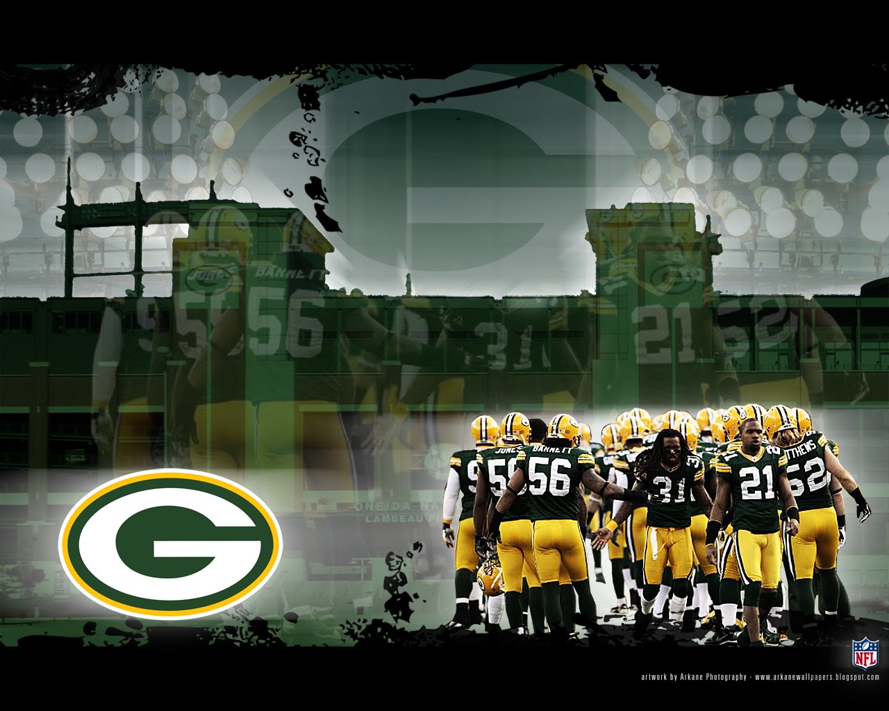 Arkane NFL Wallpapers Green Bay Packers