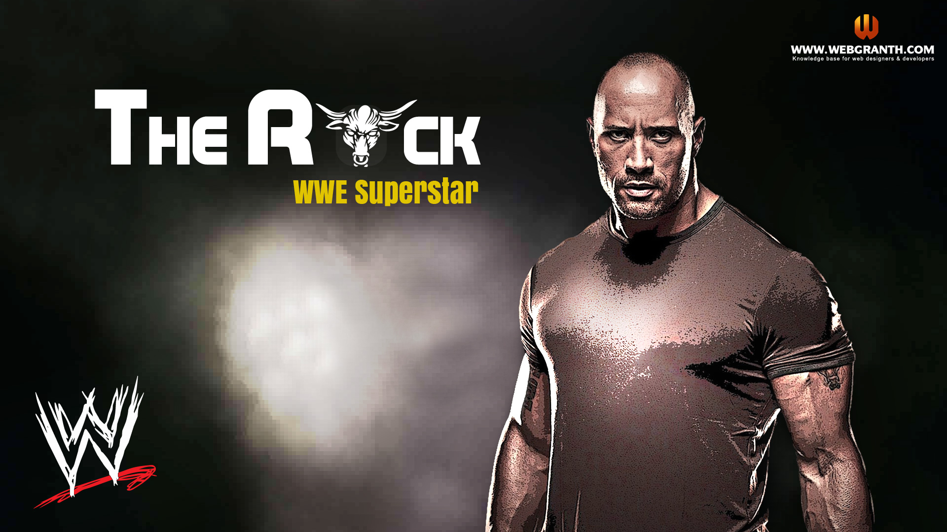 WWE The Rock HD Wallpaper Free Download 3 View HD Image of WWE