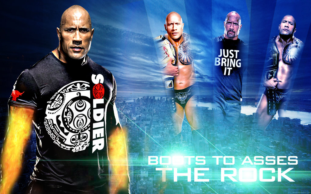 The Rock - New Wallpaper ! by mikelshehata on DeviantArt