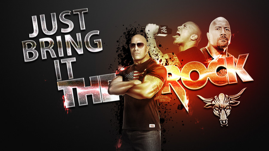 The Rock WWE Champion 2013 Widescreen Wallpaper by ...