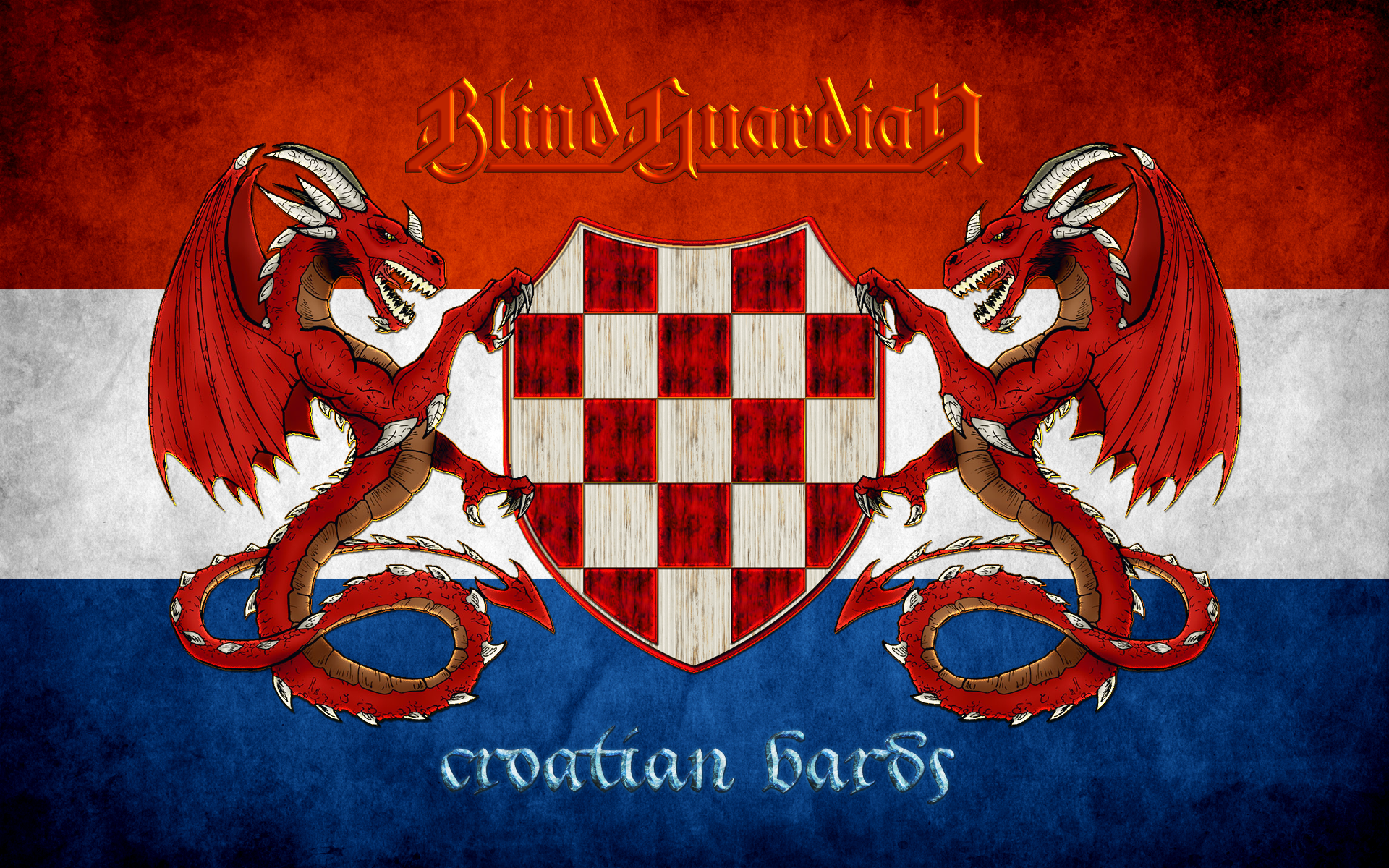 BLIND GUARDIAN heavy metal album cover fantasy dragon dragons h ...