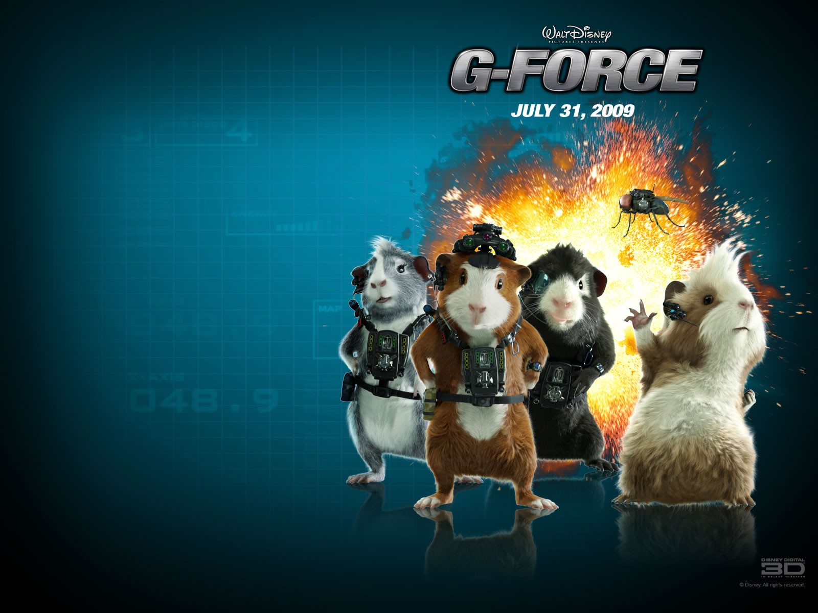 G-FORCE wallpapers - G-Force wallpaper : all the team