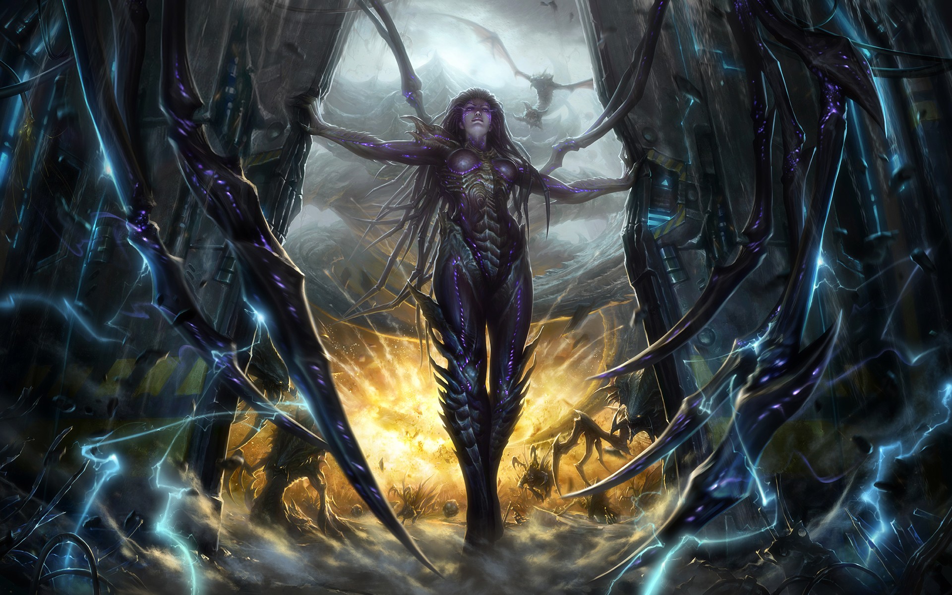 68 Starcraft II HD Wallpapers | Backgrounds - Wallpaper Abyss