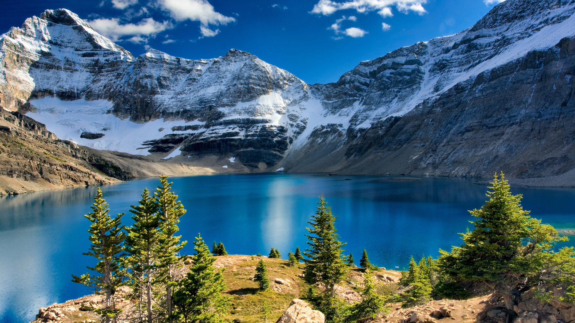 How To Download Mountain Lakes Nature HD Wallpapers (1920×1080 ...