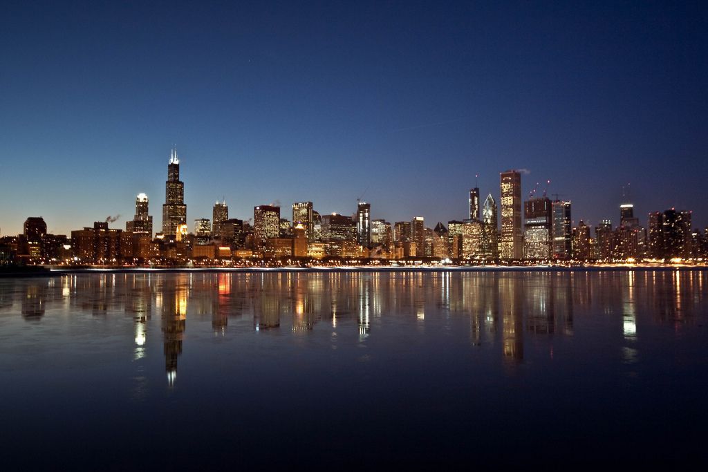 chicago skyline, numb fingers were worth it. | Flickr - Photo Sharing!