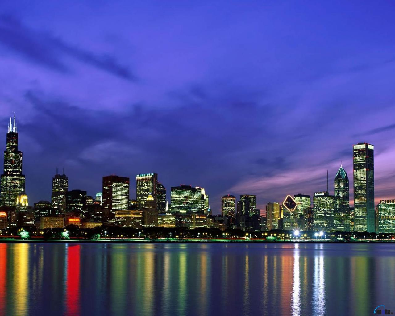 Gallery for - chicago skyline wallpaper backgrounds