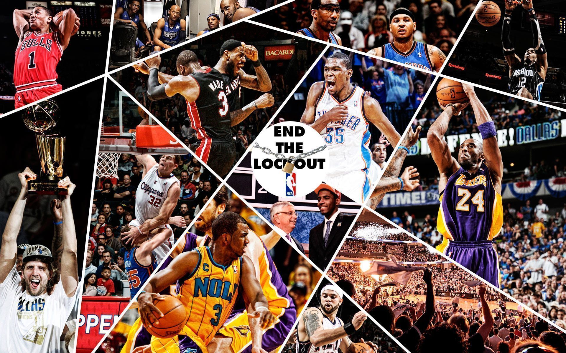 End The NBA Lockout 2015 Wallpaper