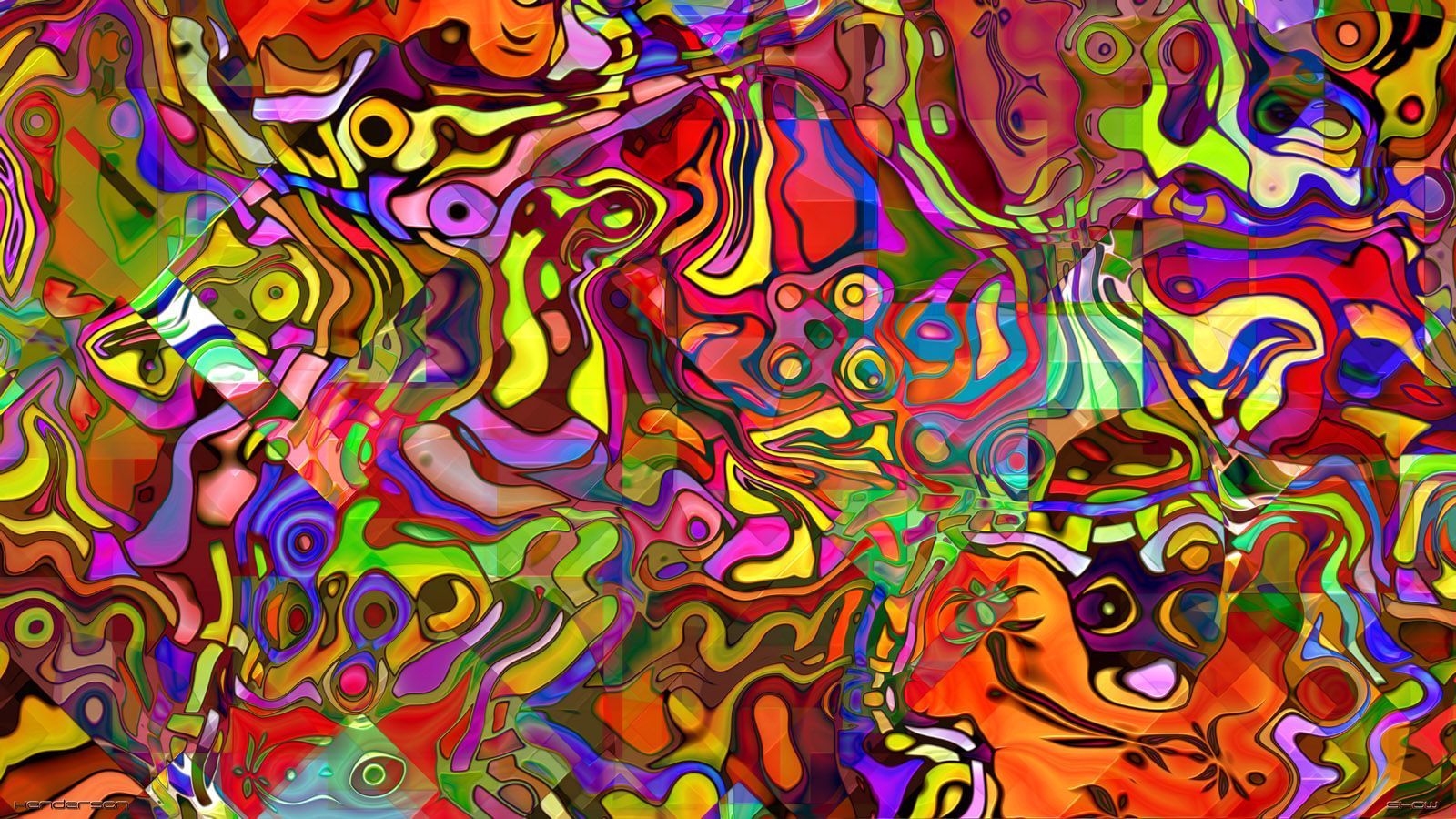 Psychedelic Wallpaper 1600x900 ID32368