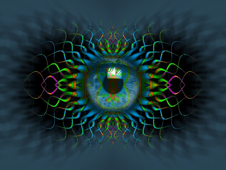Wallpapers Digital Art > Wallpapers Abstract psycheye by ...