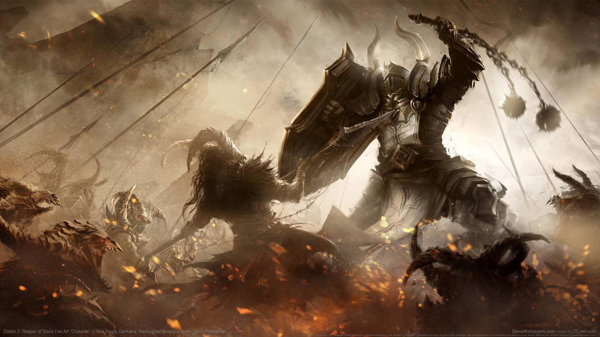 Diablo 3 Crusader Backgrounds